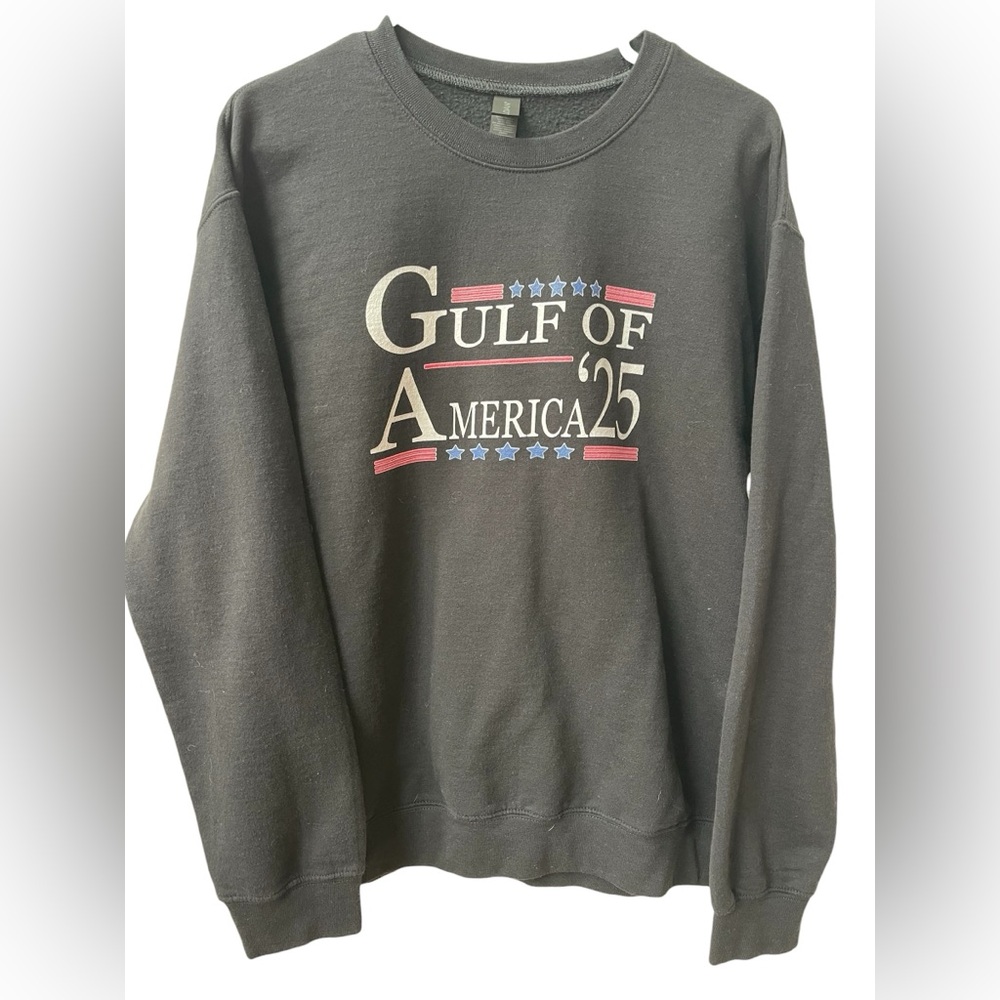 🇺🇸 Gulf of America 25 Graphic crewneck Sweatshirt – Size Medium 🇺🇸
